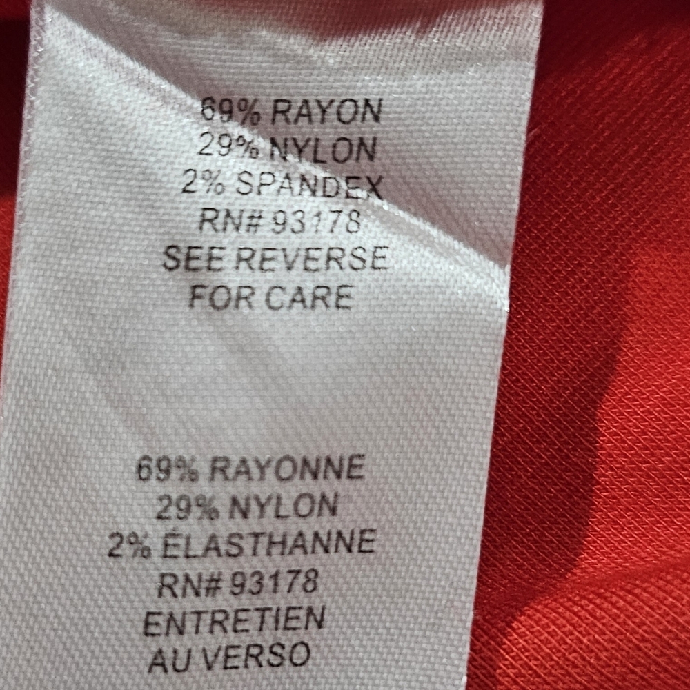 T Tahari TD901033 - Sleeveless A-Line Short Red dress NWT. Size 6 - Picture 9 of 10
